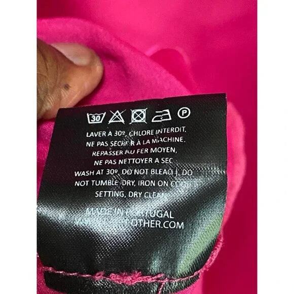 EACH X OTHER   Satin One-shoulder Asymmetric A-line Dress In Pink - Picture 7 of 8